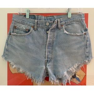 Vintage Levi Jean Shorts